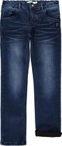 Name-it Jongens Jeans Ryan Dnmbatiman Fleece Dark Blue Denim - 134