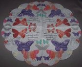 PAW - Vlinders - papieren servetten rond