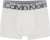 Calvin Klein Evolution Cotton trunk (1-pack) - heren boxer normale lengte - wit -  Maat: L