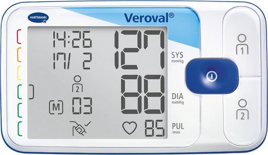 Hartmann Veroval® Premium - Bovenarm bloeddrukmeter | bol.com