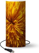 Lamp Abstracte Bloemen - Abstracte close-up van paardenbloem - 54 cm hoog - Ø23 cm - Inclusief LED lamp