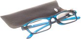 Leesbril Excellent + 4.0 Donkerblauw