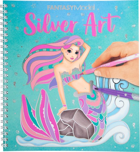 Top Model - Fantasy Silver Art Design Book (411237) /Arts and Crafts
