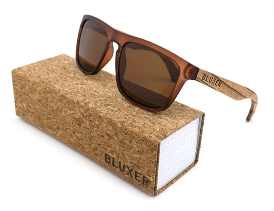 Bluxer® Zonnebril voor Heren en Dames Polaroid - Hippe Houten Zonnebril  Gepolariseerd | bol.com
