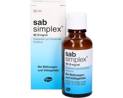 Sab Simplex 30ml - helpt tegen darmkrampjes baby