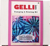 Gelli Arts Stamping & Printing Kit - stempel en monoprint set