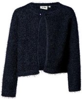 Meisjes vest mohair marine | Maat 104/ 4Y