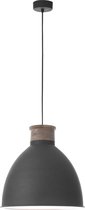 MILOU hanglamp hout/cement wit Ø42 cm