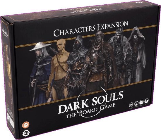 Boek: Dark Souls: The Board Game: Characters Expansion, geschreven door Steam Forged Games