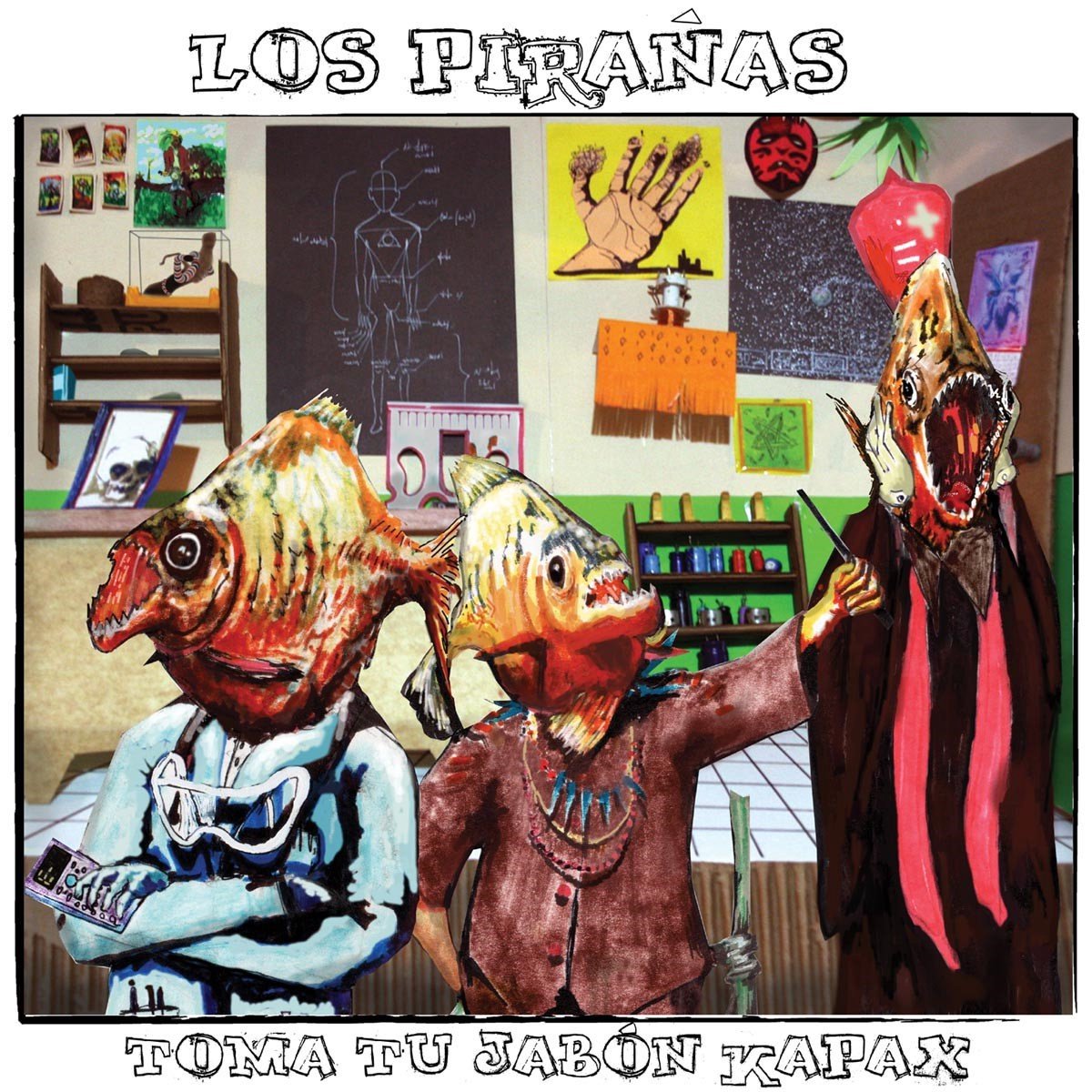 Los Piranas - Toma Tu Jabón Kapax (CD)