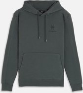 Silvercreek  Logo PKT Hoodie  Mannen Green Grey