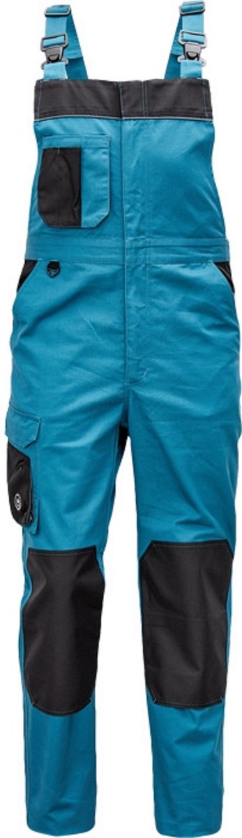 Cerva Cremorne Bretelbroek Petrol Blauw Maat 52