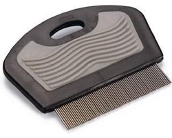 Beeztees Vlooienkam - Kattenverzorging - Zwart Grijs - Klein - 7 cm