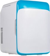 Flanner® Mini Koelkast Incl. Draagbaar Handvat & Auto-Oplader - Minibar – Barmodel - Portable koeler - Geruisloos Energiezuinig - 26 x 25 x 35 cm - Blauw
