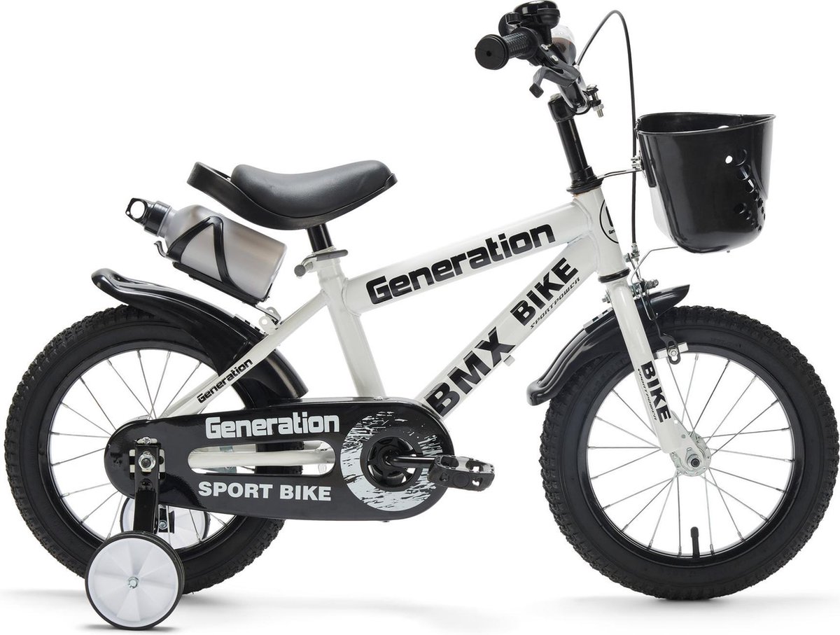 Generation BMX fiets 14 Wit Kinderfiets