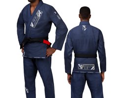 Hayabusa Ascend Lichtgewicht BJJ Jiu Jitsu Gi - Blauw - maat A1