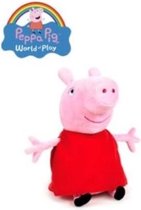 Peppa Pig Knuffel - Rood - 50 cm hoog