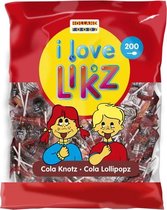 Lolly - Cola smaak - Lollipopz - 200 stuks - Lollies