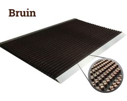 Nieuw: extra groot! Buitenmat: ADmat Borstelmat Bruin 90x60 cm (bxd) Deurmat voor buiten