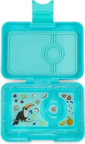 Yumbox MiniSnack 3-vakken Misty aqua