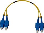 Duplex Patch Kabel | SC/UPC naar SC/UPC | Dikte 2.0mm LSZH - 0.5 m