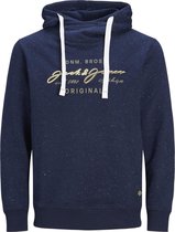JACK&JONES PLUS SIZE JORWOODSS SWEAT HOOD PS Heren Trui - Maat EU5XL US3XL