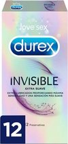 Onzichtbare Condooms Extra Sensitivo Durex (12 uds)