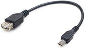 Verlengkabel USB GEMBIRD A-OTG-AFBM-03 (15 cm)