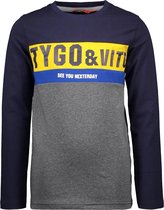 TYGO&vito  Jongens T-shirt - Maat 98/104