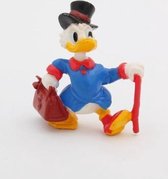 Dagobert Duck - vintage -  Speelfiguurtje -  Disney, Bullyland 6 cm.