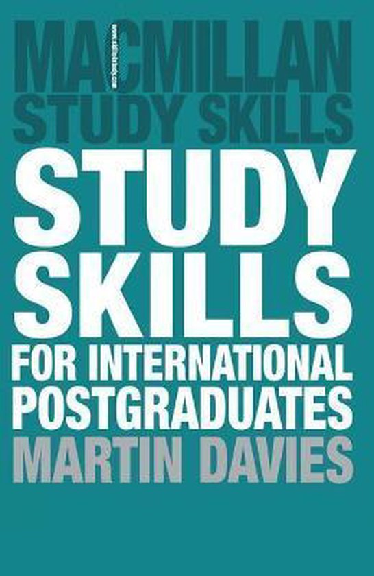 Study Skills for International Postgraduates - cover