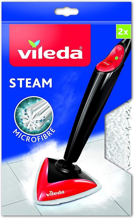 VILEDA®, Chiffons nettoyeurs vapeur, Recharge - Remplacement pour  nettoyeur Steam