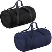 Set de 2 petits sacs de sport/transport 50 x 30 x 26 cm - Zwart et Bleu Foncé - Équipement de natation / speelgoed et plus