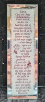 Gedicht spiegel - Lieve Opa en Oma
