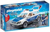 Auto met Licht en Geluid City Action Police Playmobil 6920 Wit