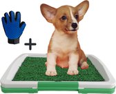 Hondentoilet Kunstgras – Zindelijkheidstraining Hond & Pup – Outdoor & Indoor – Puppy Training Pads – 45,5 x 32,5 – Black Friday 2021