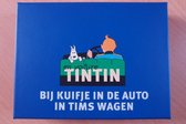 Bij Kuifje in de auto - Kaartspel