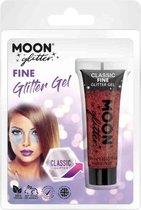 Moon Creations - Moon Glitter - Classic Fine Glitter Gel Glitter Make-up - Rood