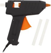 Lijmpistool - Incl Lijmsticks - 40 watt - Zwart - Oranje - Glue Gun - 1.5m