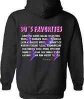 Pinned by K – 90’s Favorites Hoodie Black - XL