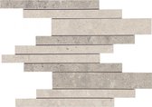 Keramische tegel Mosaic Bristol Stripes Warm- 30x45 - Woodson and Stone - beige