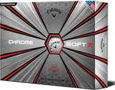 Callaway Chrome Soft X 18 Golfballen Wit