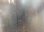Decoratie raamfolie - melkglas met motief - 68 x 300