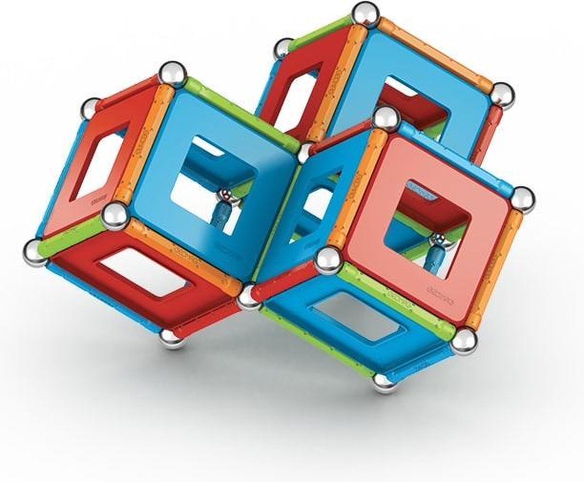 Geomag Super Color Recycled - Magnetisch Constructiespeelgoed met Panelen - 114-delig - Vanaf 5 jaar — afbeelding 4
