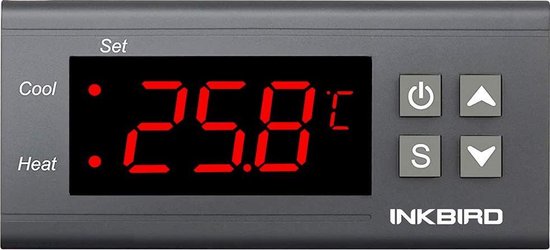 Inkbird ITC-1000 Contrôleur De Température 220V - Thermostat Double Relais Chauffage Et Refroidissement Avec Sonde