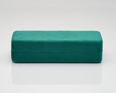 Brillenkoker hard case - Brillendoos - Brillenetui - Brillenhoes - Groen - Velvet - Coulaire Aqua