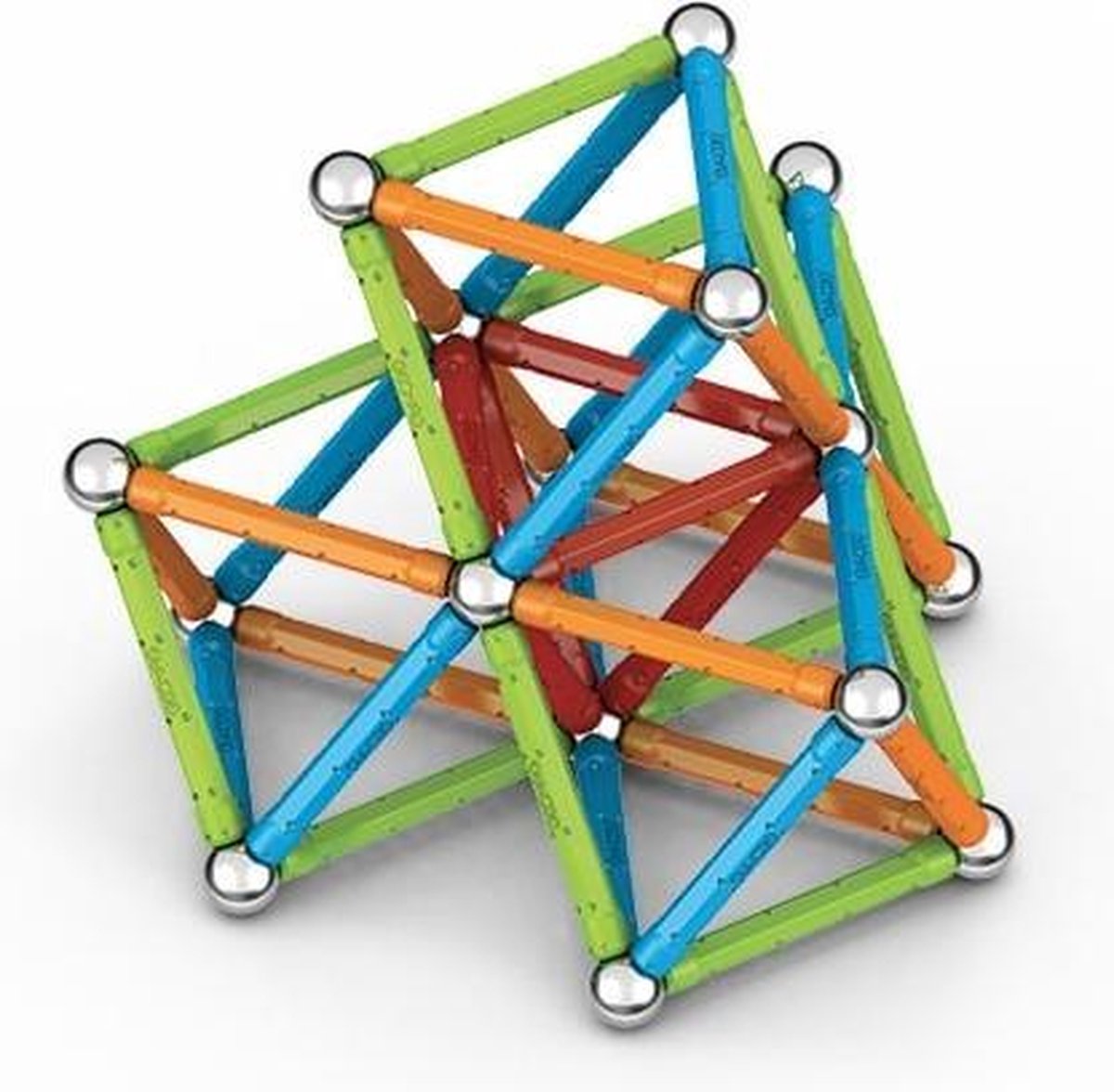 Geomag Super Color Recycled - Magnetisch Constructiespeelgoed met Panelen - 93-delig - Vanaf 3 jaar — afbeelding 3