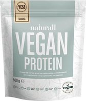 Naturall Vegan Proteïne Shake - Natuurlijke Plantaardige Eiwitshake / Natuurlijk Plantaardige Proteïne Poeder - 500 gram - 20 shakes - Banaan