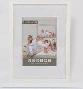 Houten Fotolijst - Profiel M104 - 40 x 50 cm - Wit