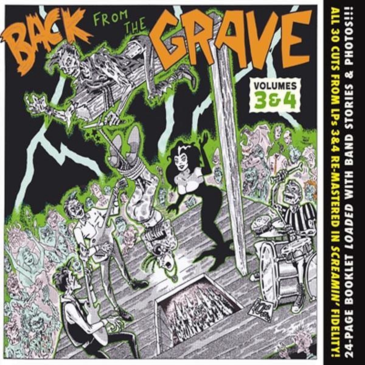 Various Artists - Back From The Grave Volumes 3 & 4 (CD)